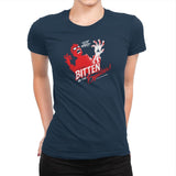 Bitten by the Spider Exclusive - Womens Premium T-Shirts RIPT Apparel Small / Midnight Navy