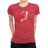 Bitten by the Spider Exclusive - Womens Premium T-Shirts RIPT Apparel Small / Red