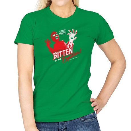 Bitten by the Spider Exclusive - Womens T-Shirts RIPT Apparel Small / Irish Green
