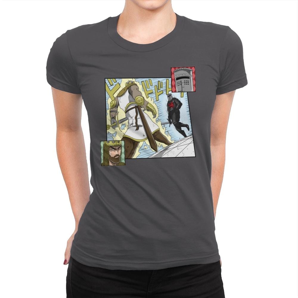 Bizarre Fight  - Womens Premium T-Shirts RIPT Apparel Small / Heavy Metal