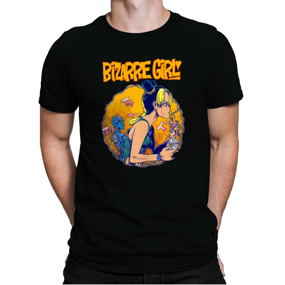 Bizarre Girl - Mens Premium T-Shirts RIPT Apparel Small / Black
