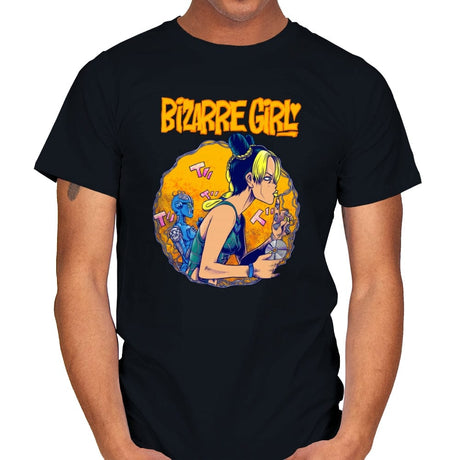 Bizarre Girl - Mens T-Shirts RIPT Apparel Small / Black