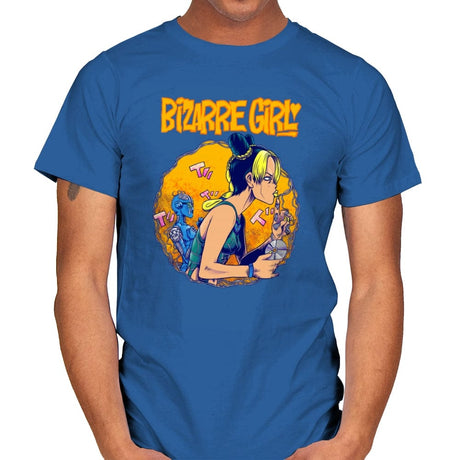 Bizarre Girl - Mens T-Shirts RIPT Apparel Small / Royal