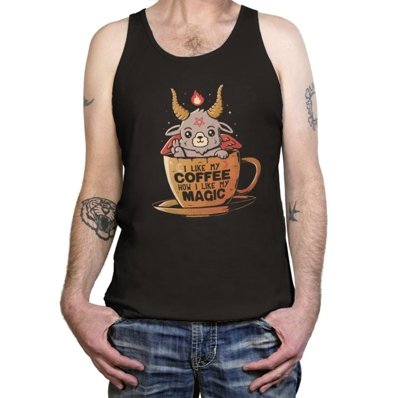 Black Coffee - Tanktop Tanktop RIPT Apparel