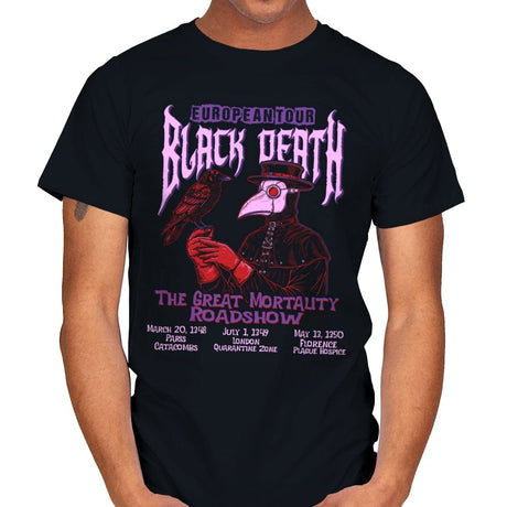 Black Death Tour - Mens T-Shirts RIPT Apparel Small / Black