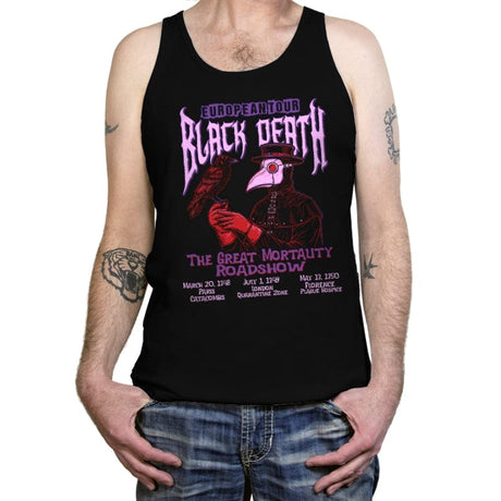 Black Death Tour - Tanktop Tanktop RIPT Apparel X-Small / Black