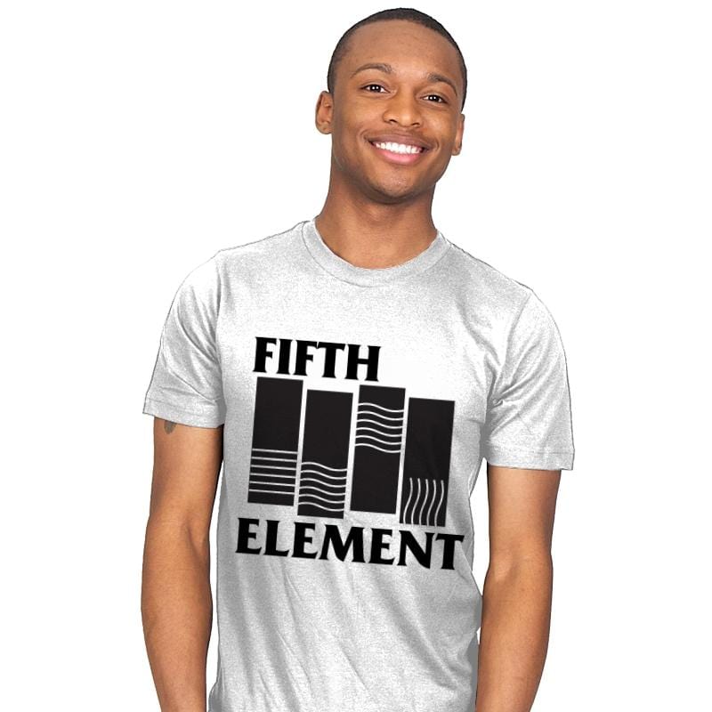 Black Element - Mens T-Shirts RIPT Apparel Small / White