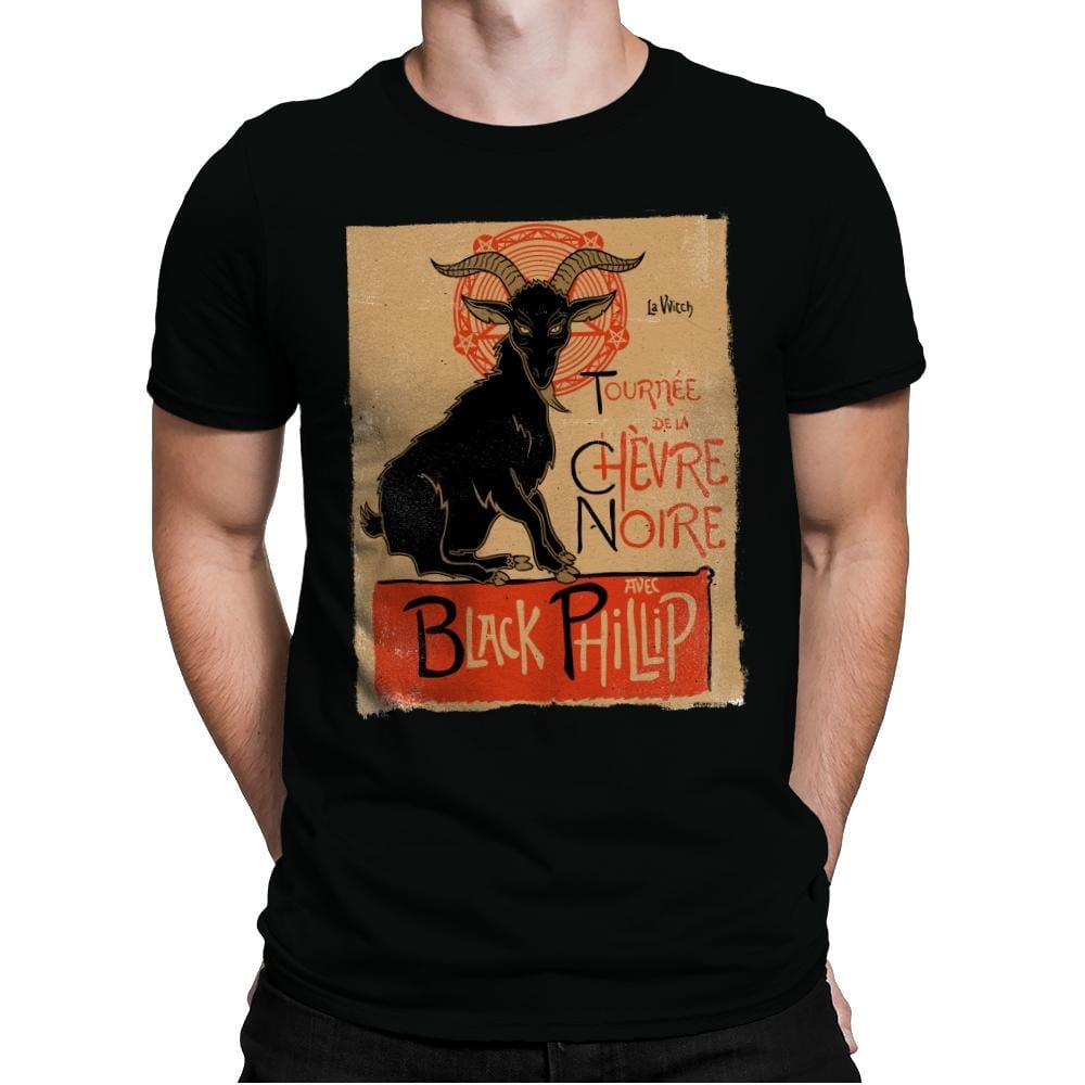 Black Goat Tour - Mens Premium T-Shirts RIPT Apparel Small / Black