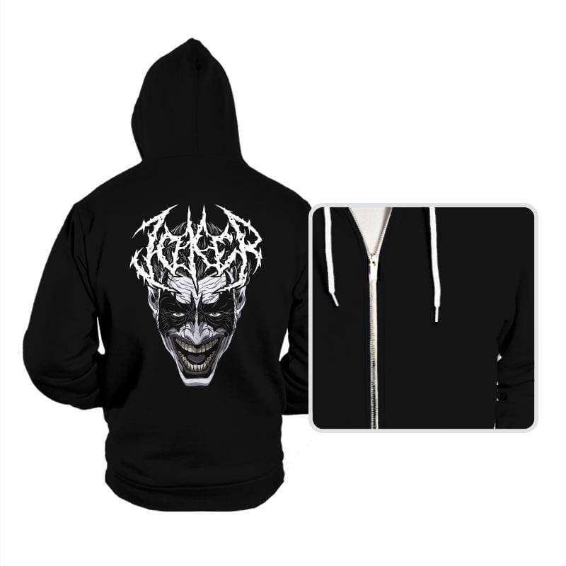 Black Joke Metal - Hoodies Hoodies RIPT Apparel Small / Black