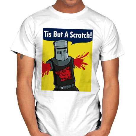 Black Knight Can Do It! - Mens T-Shirts RIPT Apparel Small / White