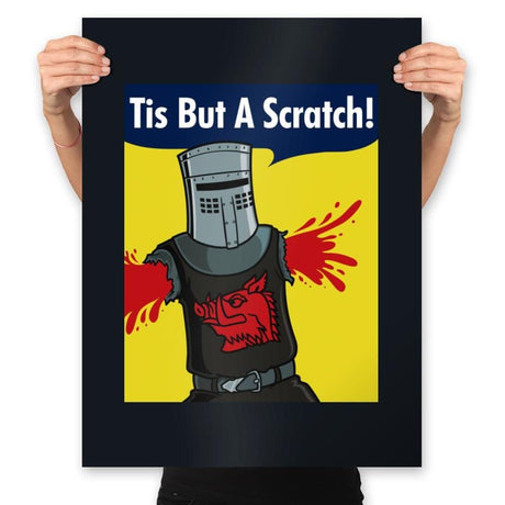 Black Knight Can Do It! - Prints Posters RIPT Apparel 18x24 / Black