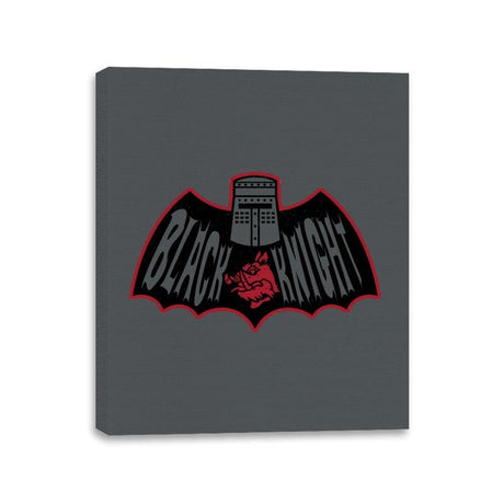 Black Knight - Canvas Wraps Canvas Wraps RIPT Apparel 11x14 / Charcoal