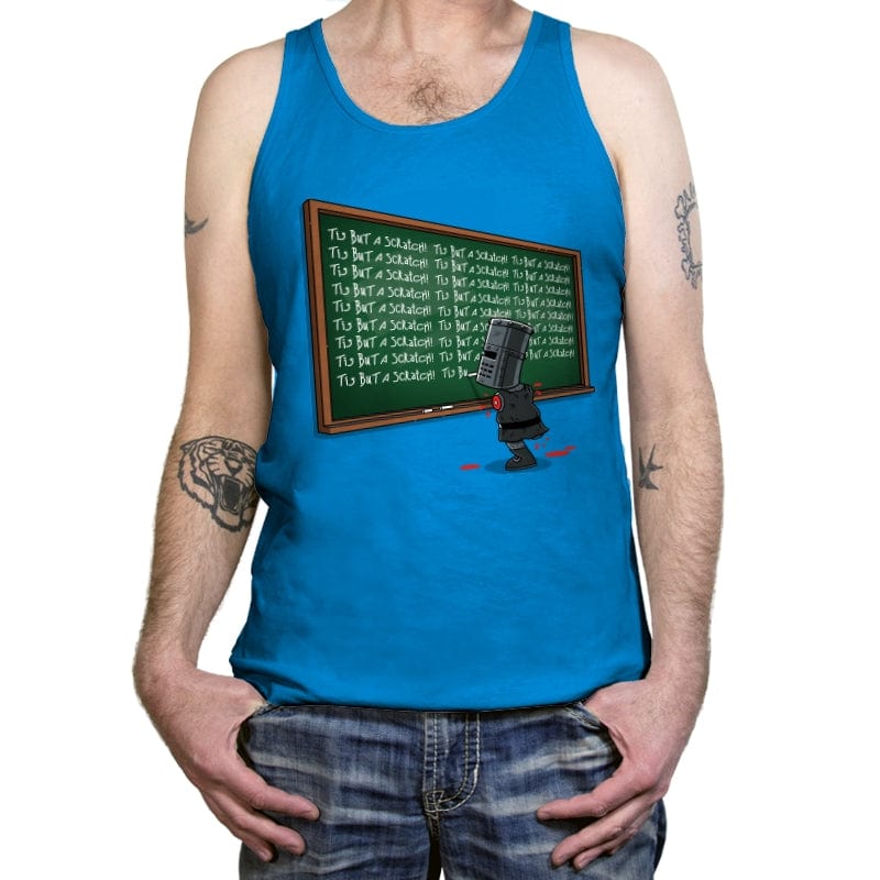Black Knight Detention - Tanktop Tanktop RIPT Apparel X-Small / Teal