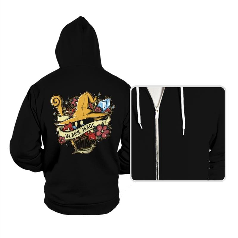 Black Mage - Hoodies Hoodies RIPT Apparel