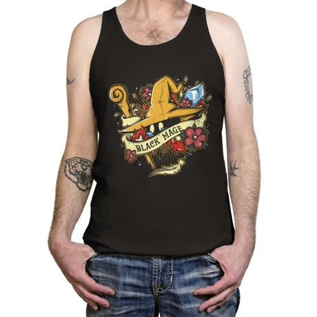 Black Mage - Tanktop Tanktop RIPT Apparel