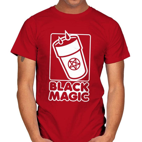 Black Magic - Mens T-Shirts RIPT Apparel Small / Red