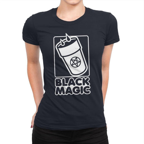 Black Magic - Womens Premium T-Shirts RIPT Apparel Small / Midnight Navy