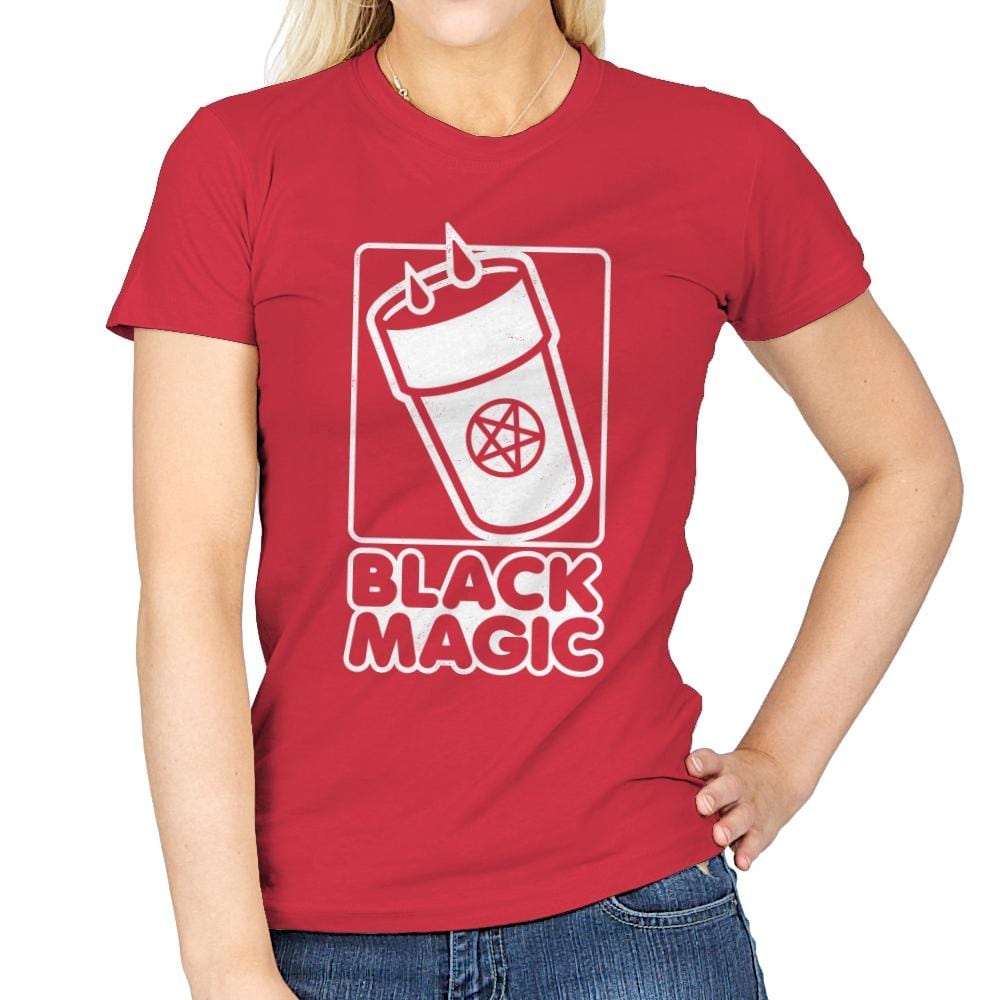 Black Magic - Womens T-Shirts RIPT Apparel Small / Red