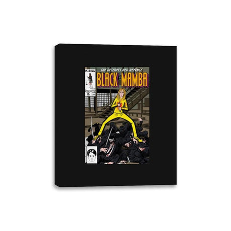 Black Mamba - Canvas Wraps Canvas Wraps RIPT Apparel 8x10 / Black