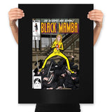 Black Mamba - Prints Posters RIPT Apparel 18x24 / Black