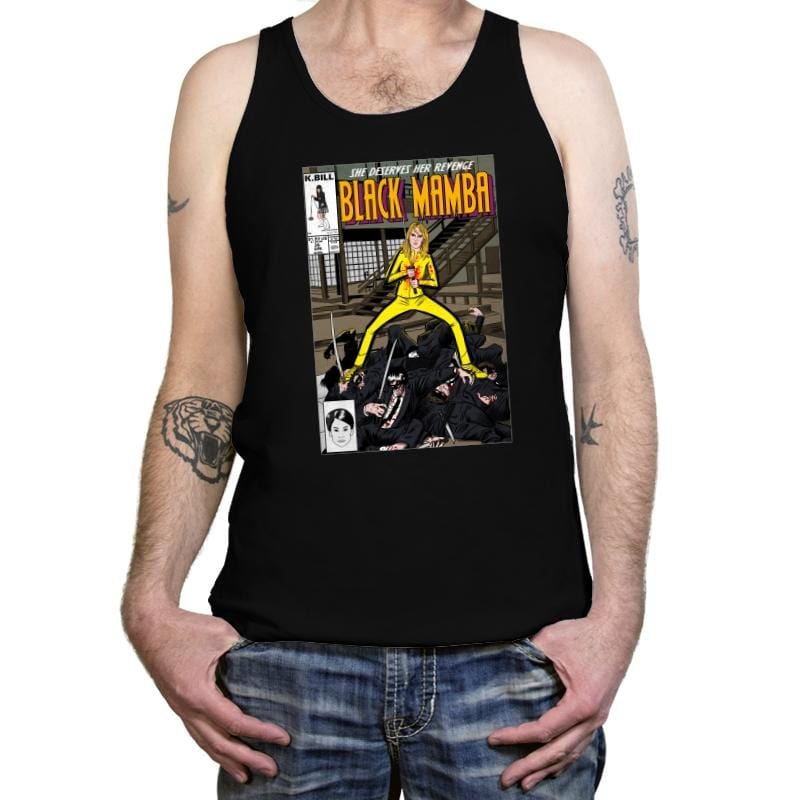 Black Mamba - Tanktop Tanktop RIPT Apparel X-Small / Black