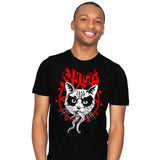 Black Metal Cat - Mens T-Shirts RIPT Apparel