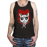 Black Metal Cat - Tanktop Tanktop RIPT Apparel