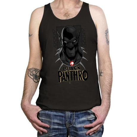 Black Panthro - Tanktop Tanktop RIPT Apparel