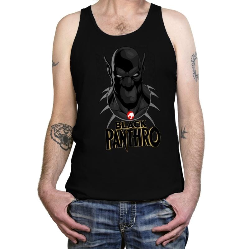 Black Panthro - Tanktop Tanktop RIPT Apparel X-Small / Black