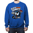 Black Symbiote Ice Cream - Crew Neck Sweatshirt Crew Neck Sweatshirt RIPT Apparel Small / Royal
