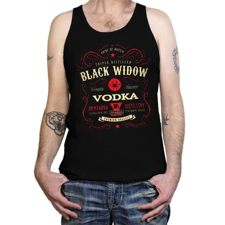Black Widow Vodka - Tanktop Tanktop RIPT Apparel X-Small / Black