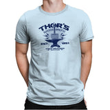 Blacksmith Apprentice Exclusive - Mens Premium T-Shirts RIPT Apparel Small / Light Blue
