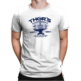 Blacksmith Apprentice Exclusive - Mens Premium T-Shirts RIPT Apparel Small / White