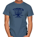 Blacksmith Apprentice Exclusive - Mens T-Shirts RIPT Apparel Small / Indigo Blue