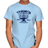 Blacksmith Apprentice Exclusive - Mens T-Shirts RIPT Apparel Small / Light Blue
