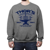 Blacksmith Apprentice Reprint - Crew Neck Sweatshirt Crew Neck Sweatshirt RIPT Apparel