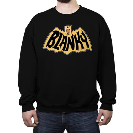 Blankman - Crew Neck Sweatshirt Crew Neck Sweatshirt RIPT Apparel Small / Black