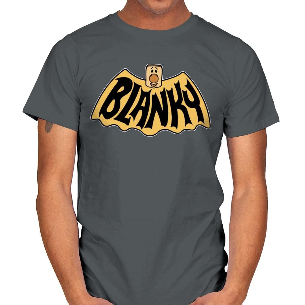 Blankman - Mens T-Shirts RIPT Apparel Small / Charcoal