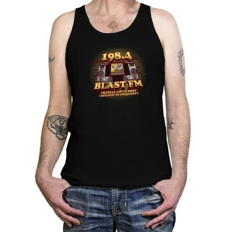 Blast FM Exclusive - Tanktop Tanktop RIPT Apparel X-Small / Black