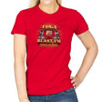 Blast FM Exclusive - Womens T-Shirts RIPT Apparel Small / Red