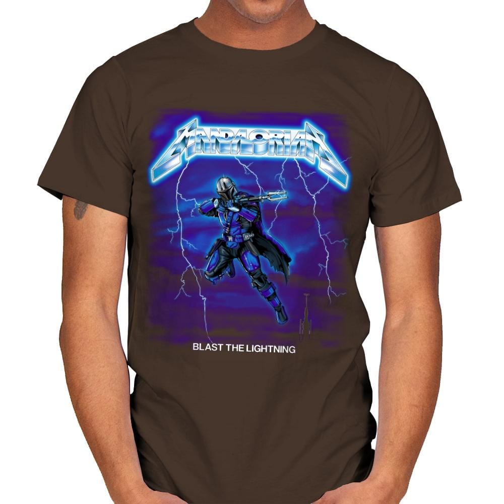 Blast The Lightning - Anytime - Mens T-Shirts RIPT Apparel Small / Dark Chocolate