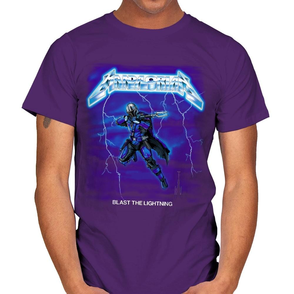 Blast The Lightning - Anytime - Mens T-Shirts RIPT Apparel Small / Purple
