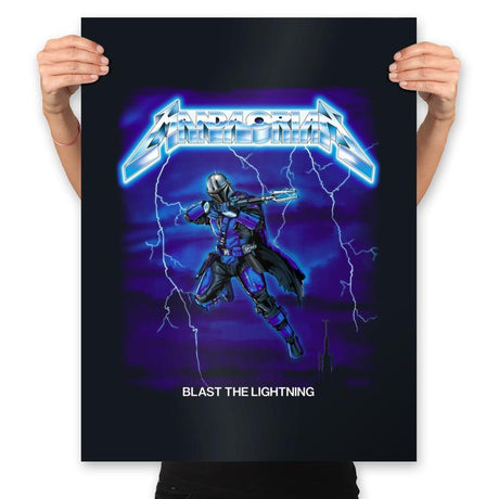 Blast The Lightning - Anytime - Prints Posters RIPT Apparel 18x24 / Black