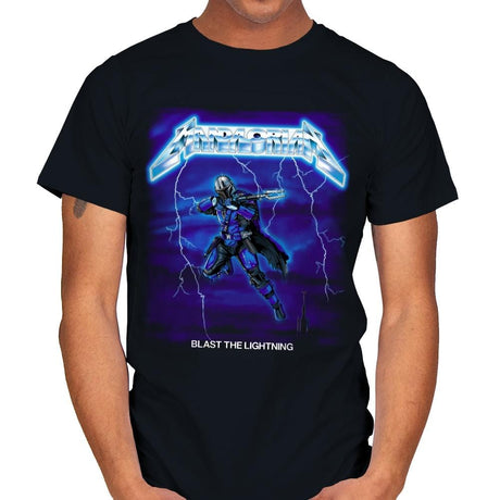 Blast The Lightning - Mens T-Shirts RIPT Apparel Small / Black
