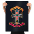 Blasters N' Sabres - Prints Posters RIPT Apparel 18x24 / Black