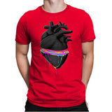 Bleeding Heart Colors - Best Seller - Mens Premium T-Shirts RIPT Apparel Small / Red