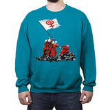 Blessed by the Fight - Crew Neck Sweatshirt Crew Neck Sweatshirt RIPT Apparel