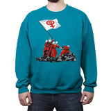 Blessed by the Fight - Crew Neck Sweatshirt Crew Neck Sweatshirt RIPT Apparel