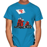 Blessed by the Fight - Mens T-Shirts RIPT Apparel Small / Sapphire