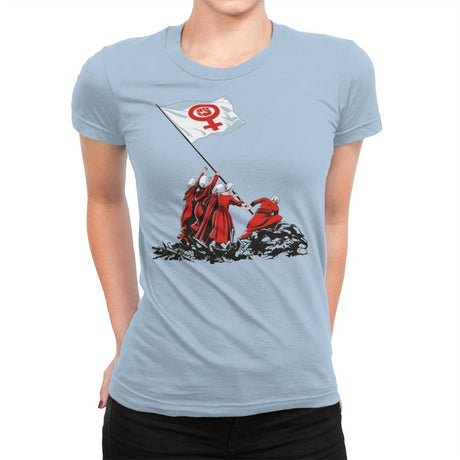 Blessed by the Fight - Womens Premium T-Shirts RIPT Apparel Small / Cancun